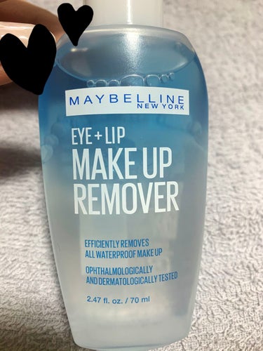 アイ+リップ メイクアップ リムーバー/MAYBELLINE NEW YORK/ポイントメイクリムーバーを使ったクチコミ（1枚目）