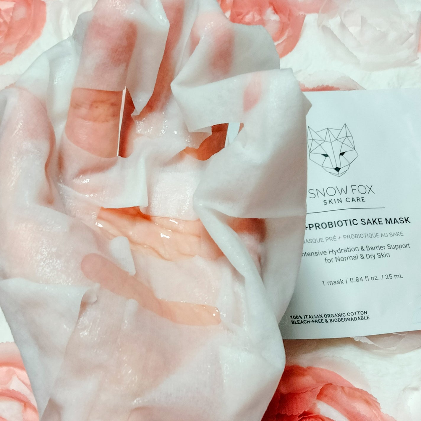 SAKE マスク/SNOW FOX SKINCARE/シートマスク・パックを使ったクチコミ(2枚目)