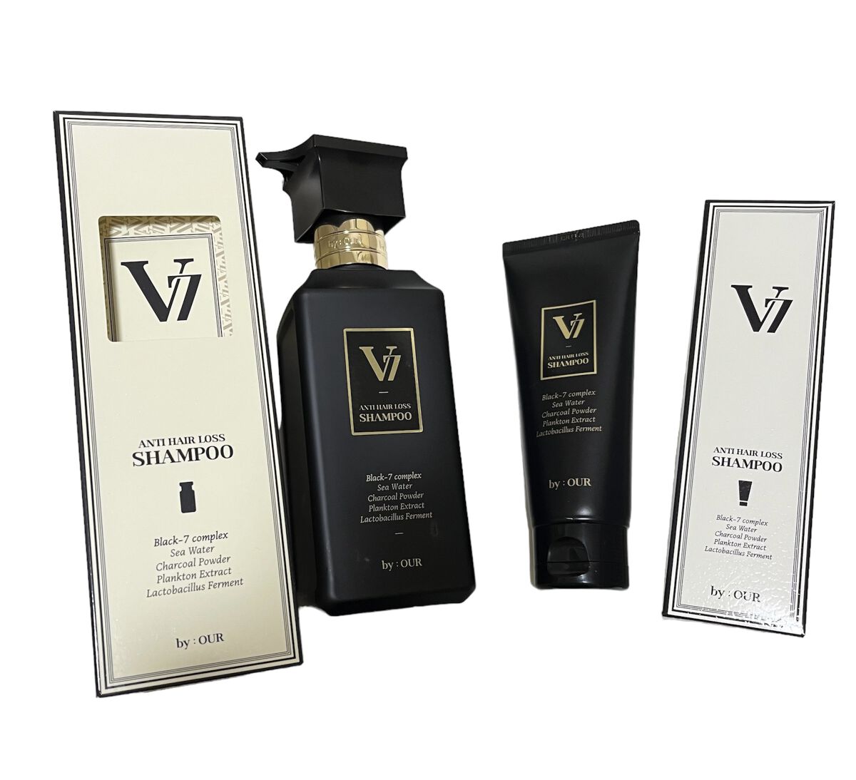 V7 アンチヘアロス シャンプー/by : OUR/サロンシャンプーを使ったクチコミ（1枚目）