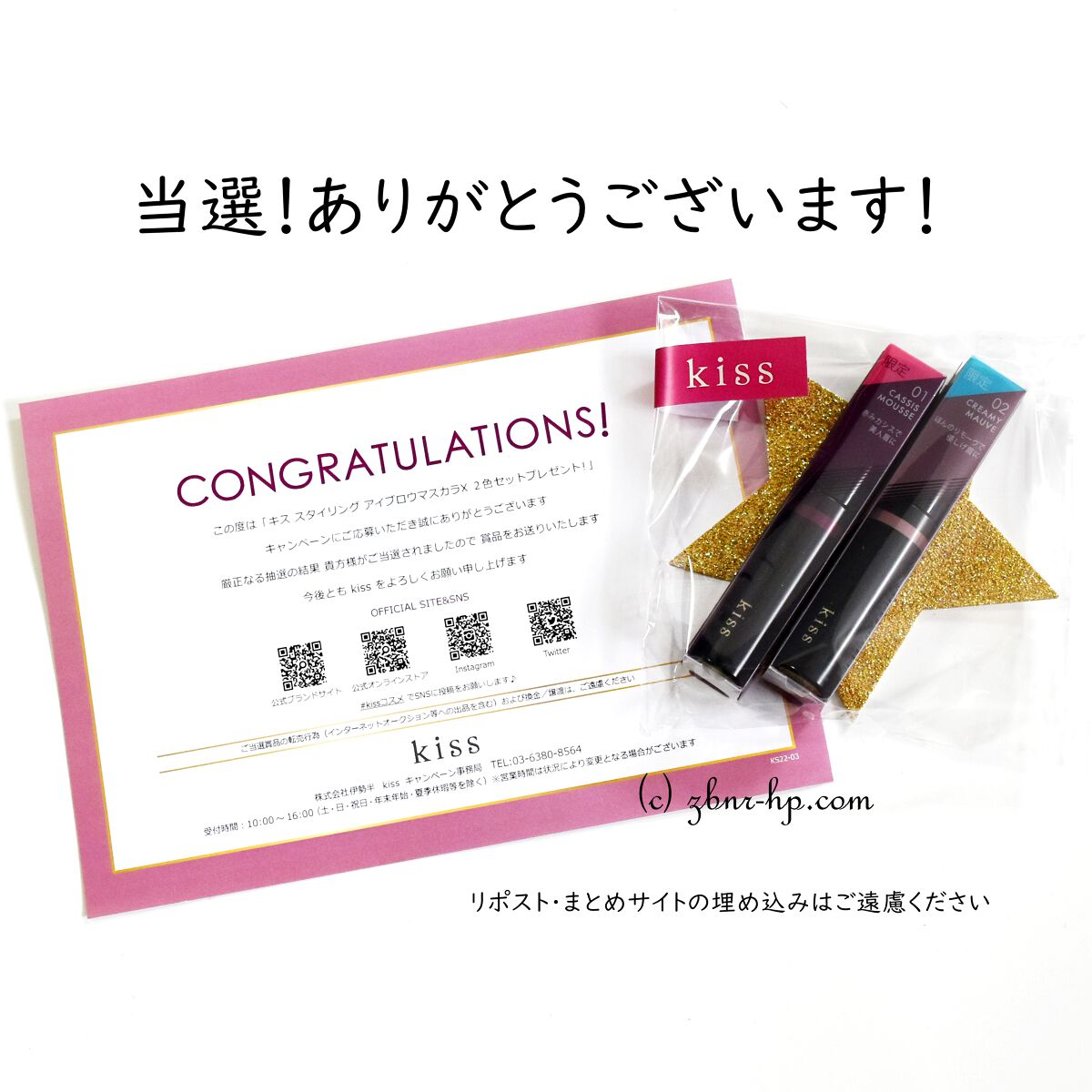 スタイリング アイブロウマスカラ/KiSS/眉マスカラを使ったクチコミ(1枚目)