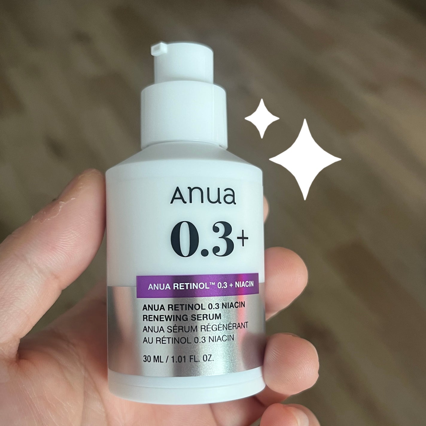 レチノール0.3 ナイアシンリニューイングセラム/Anua/美容液を使ったクチコミ(1枚目)