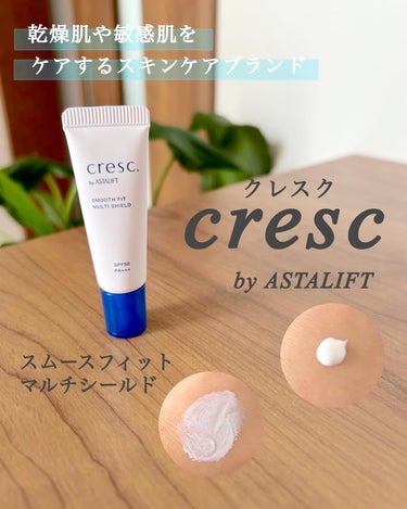 スムースフィット マルチシールド/cresc. by ASTALIFT/化粧下地を使ったクチコミ（2枚目）