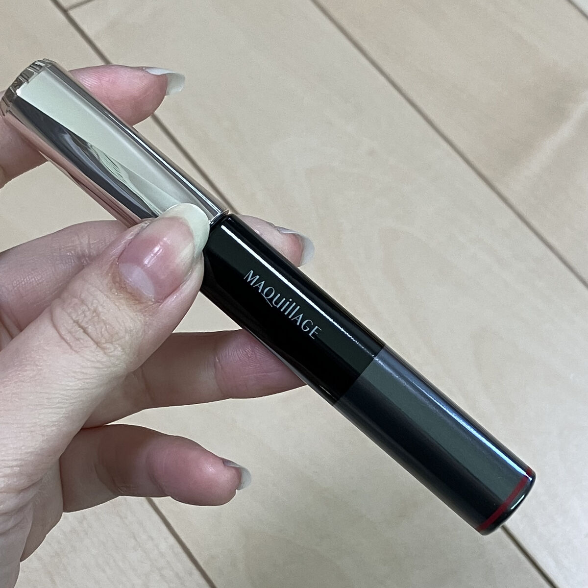 ドラマティックエッセンスマスカラ (ロング＆カール)/マキアージュ/マスカラを使ったクチコミ（2枚目）