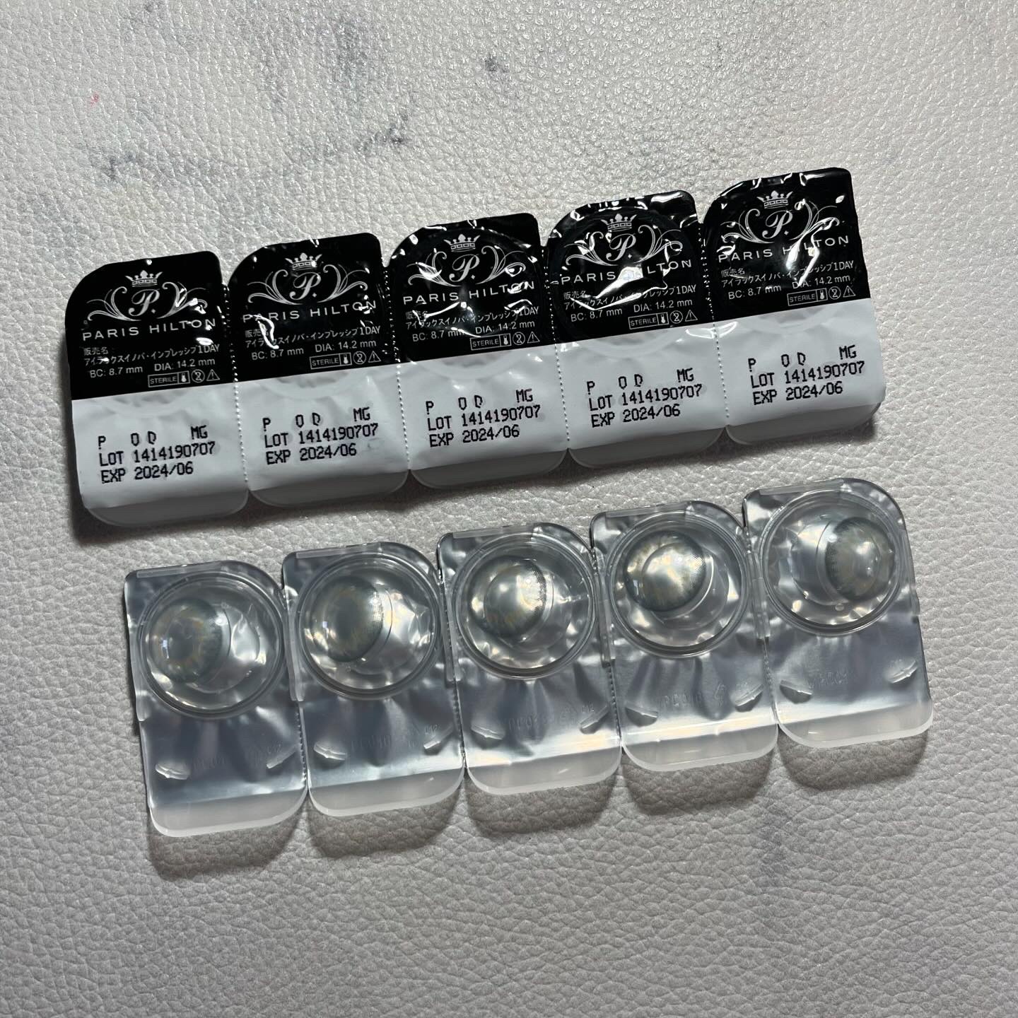 Fierceeyes by Diya（フィアースアイズbyダイヤ） メルティグレイ/Diya/カラーコンタクトレンズを使ったクチコミ（3枚目）