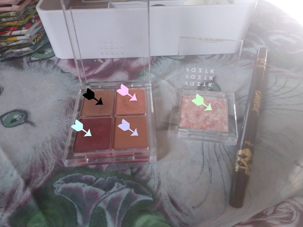 シングルアイシャドウ/aZTK/単色アイシャドウを使ったクチコミ（1枚目）