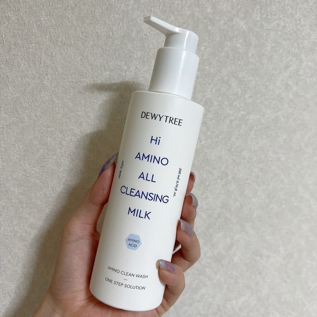 ハイアミノオール クレンジングミルク 200ml/DEWYTREE/ミルククレンジングを使ったクチコミ(1枚目)