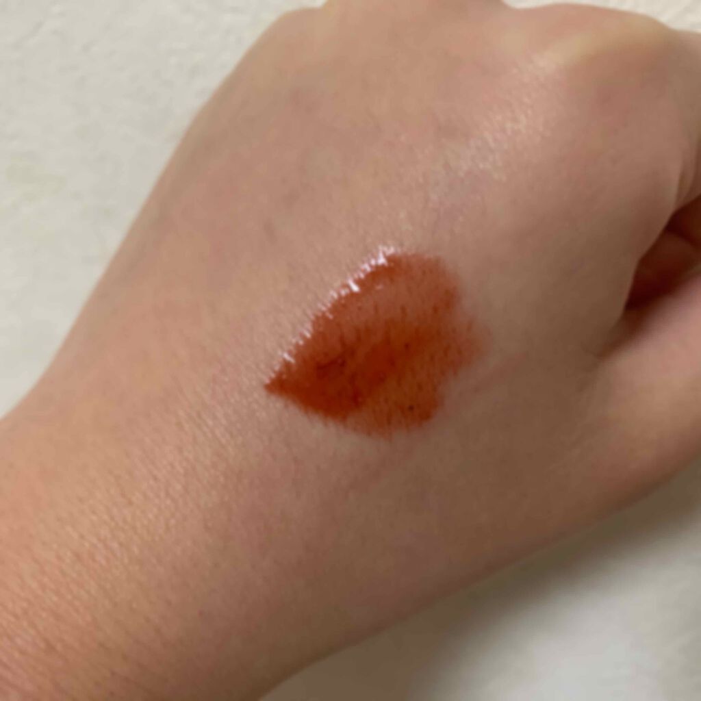 ジューシーラスティングティント/rom&nd/リップティントを使ったクチコミ（2枚目）