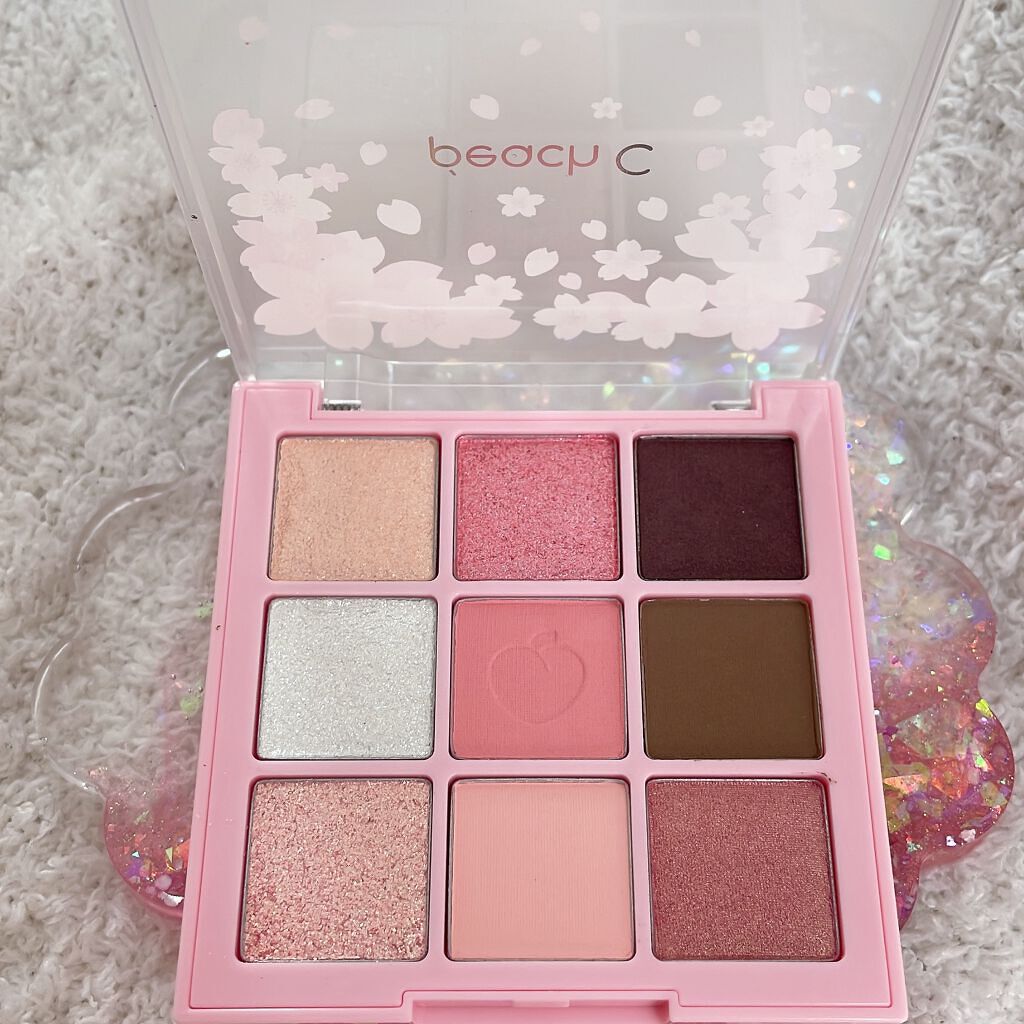 アイシャドウパレット ブロッサムエディション/Peach C/アイシャドウパレットを使ったクチコミ(2枚目)