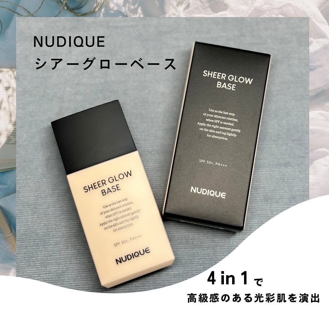 aya on LIPS 「NUDIQUEシアーグローベース35ml[SP50+PA+++..」(1枚目)