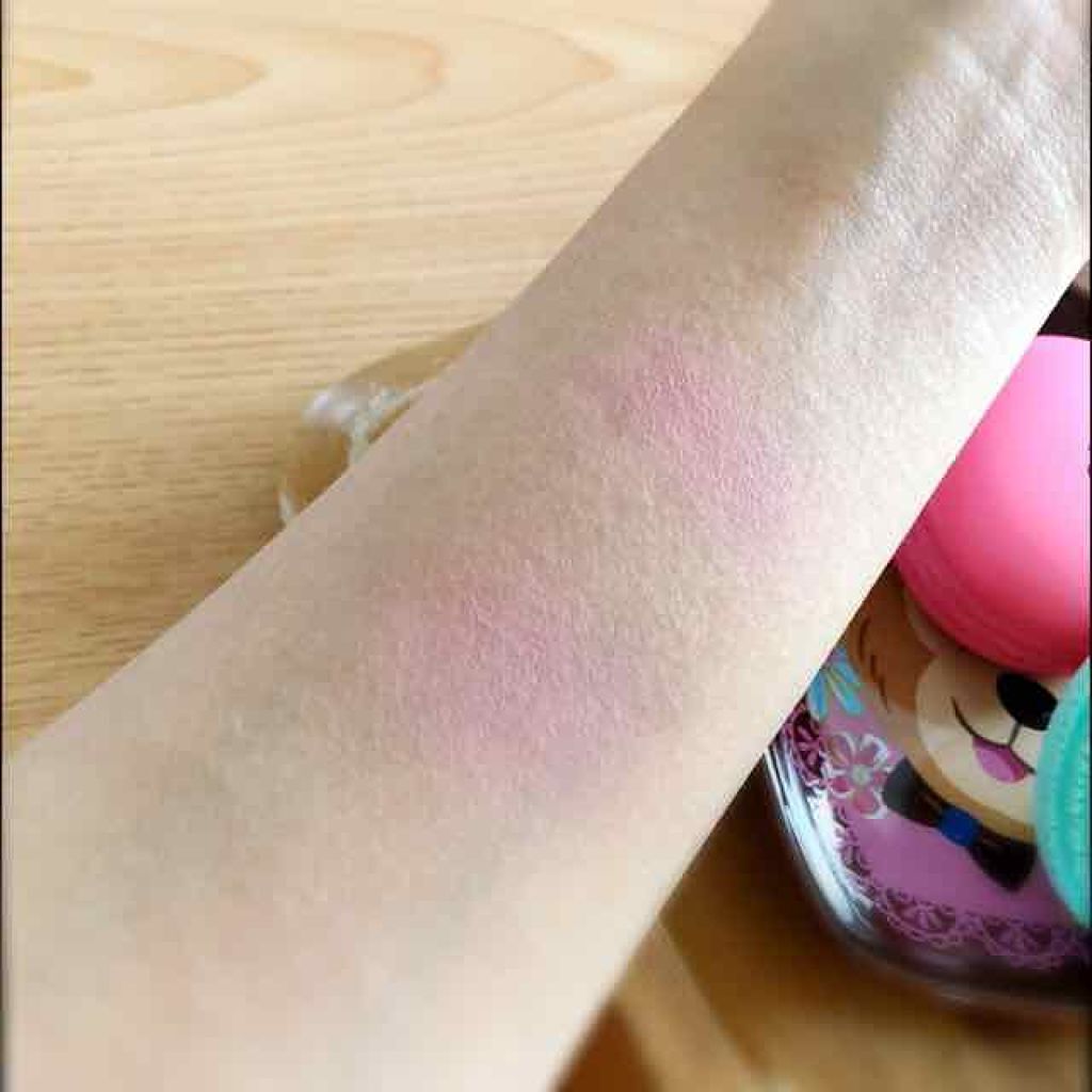 スウィートマカロン ブラッシュ&ブレンダー/LANCOME/ジェル・クリームチークを使ったクチコミ（3枚目）