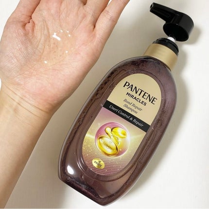 ミラクルズ うねりコントロール&リペア ボンドリペア シャンプー/トリートメント/パンテーン/市販シャンプーを使ったクチコミ(2枚目)