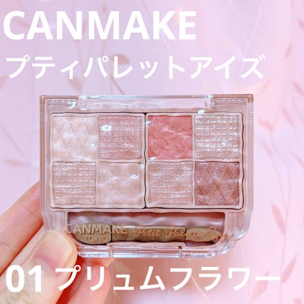 プティパレットアイズ/キャンメイク/パウダーアイシャドウを使ったクチコミ(1枚目)