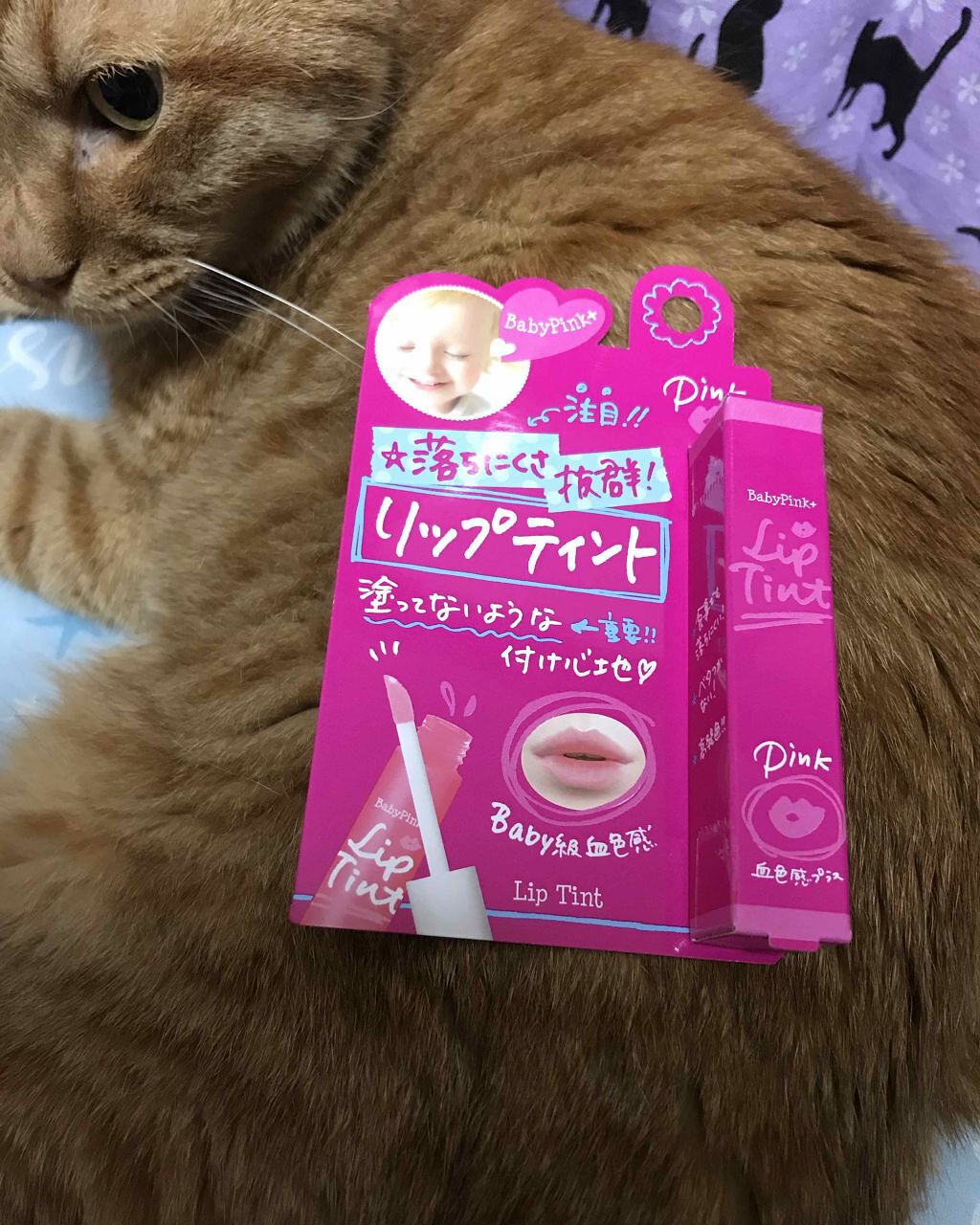 ベビーピンクプラス リップティント/ベビーピンク/リップティントを使ったクチコミ（1枚目）