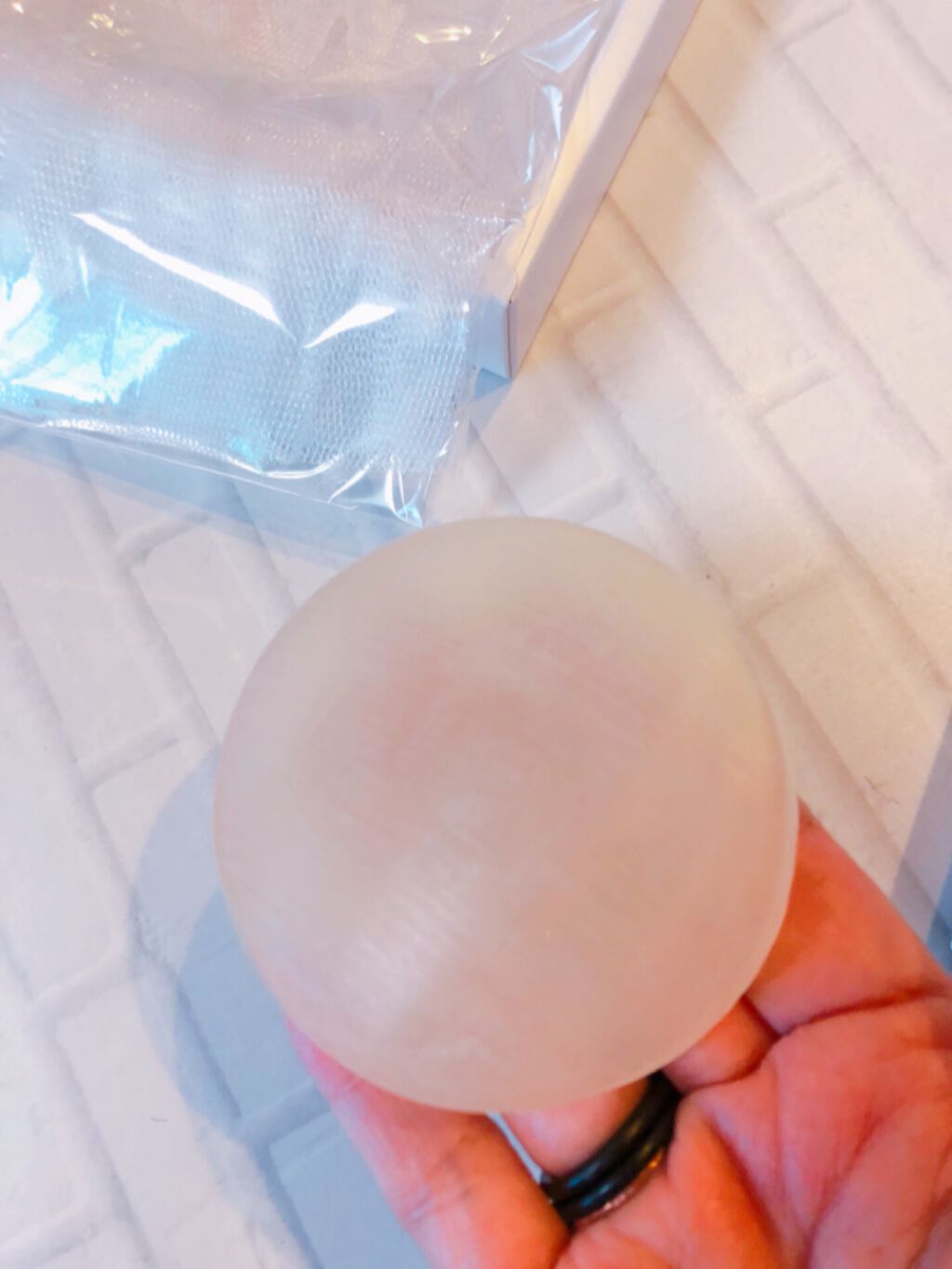 SOAP Happines/HIRONDELLE/洗顔石鹸を使ったクチコミ(2枚目)