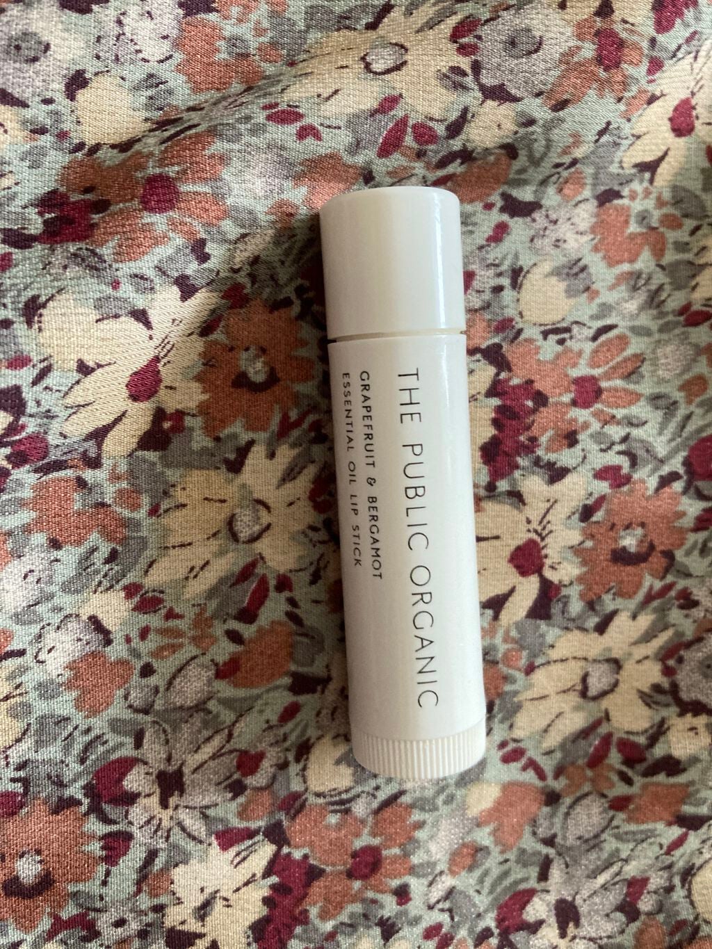 オーガニック認証 精油リップスティック スーパーポジティブ ライズ/THE PUBLIC ORGANIC/リップクリームを使ったクチコミ(1枚目)