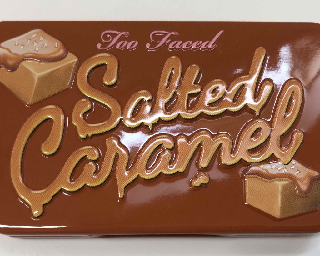 ソルテッド キャラメル ミニ アイシャドウ パレット/Too Faced/アイシャドウパレットを使ったクチコミ(2枚目)