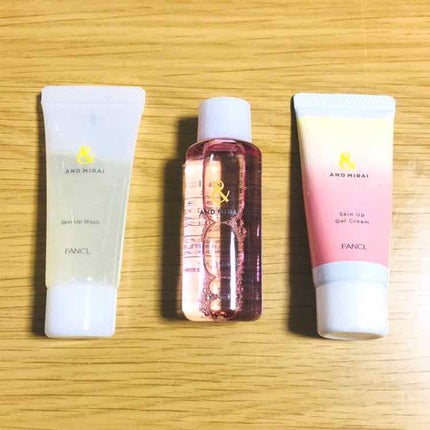 アンドミライ トライアルキット/ファンケル/トライアルキットを使ったクチコミ(1枚目)