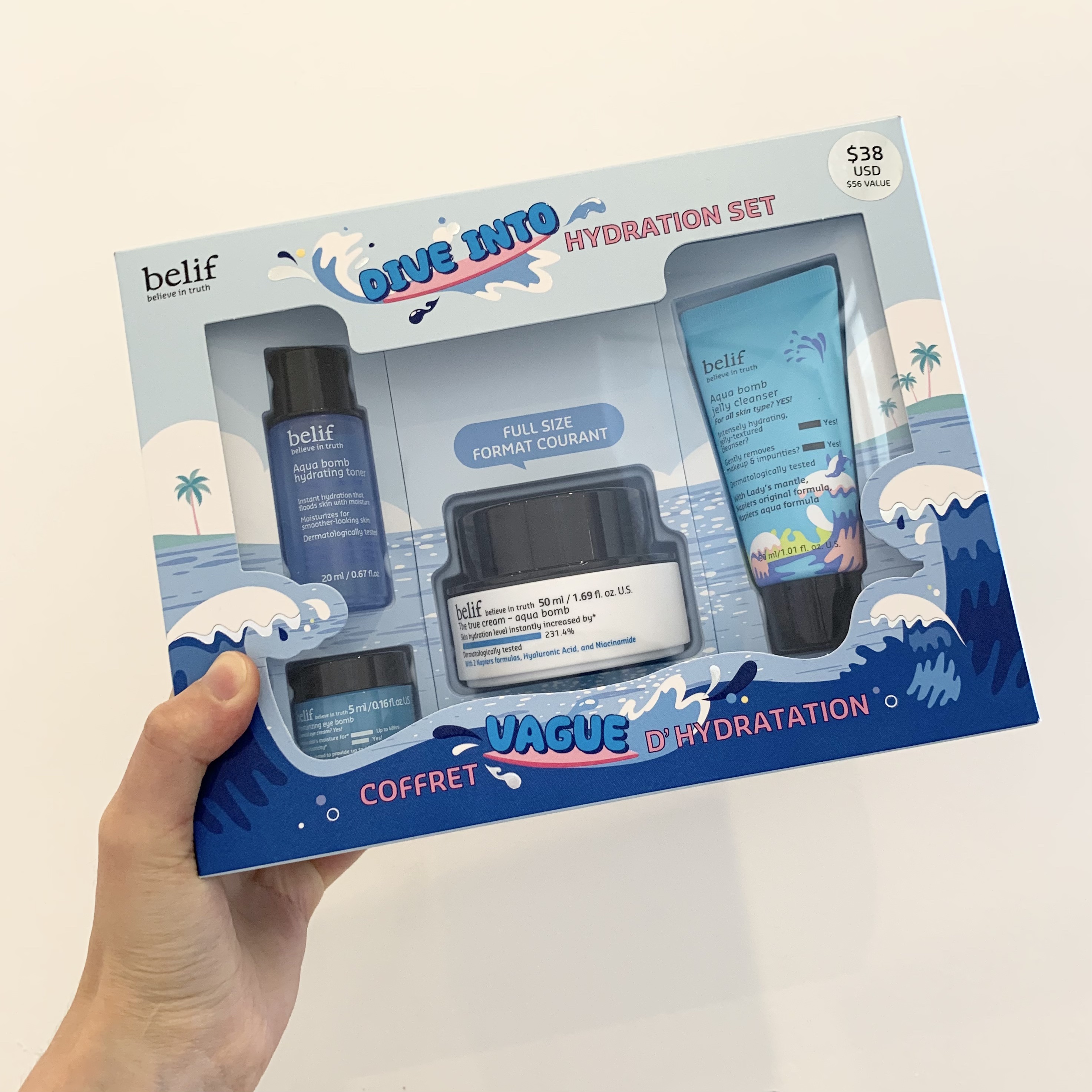 Aqua bomb hydrating toner/belif/化粧水を使ったクチコミ（1枚目）