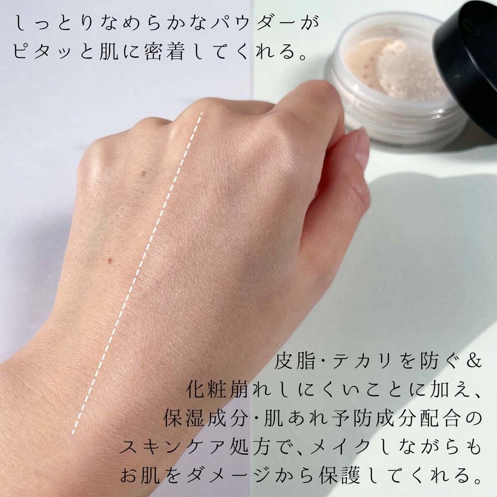 ninal ルースパウダー/ninal/ルースパウダーを使ったクチコミ(6枚目)