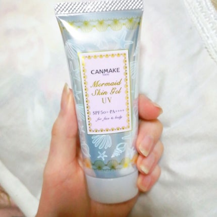 マーメイドスキンジェルUV/キャンメイク/日焼け止めジェルを使ったクチコミ(1枚目)