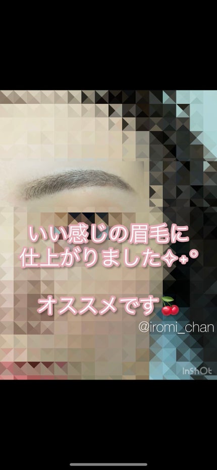 ブロウインク カラーティントデュオ/MAYBELLINE NEW YORK/眉ティントを使ったクチコミ(9枚目)