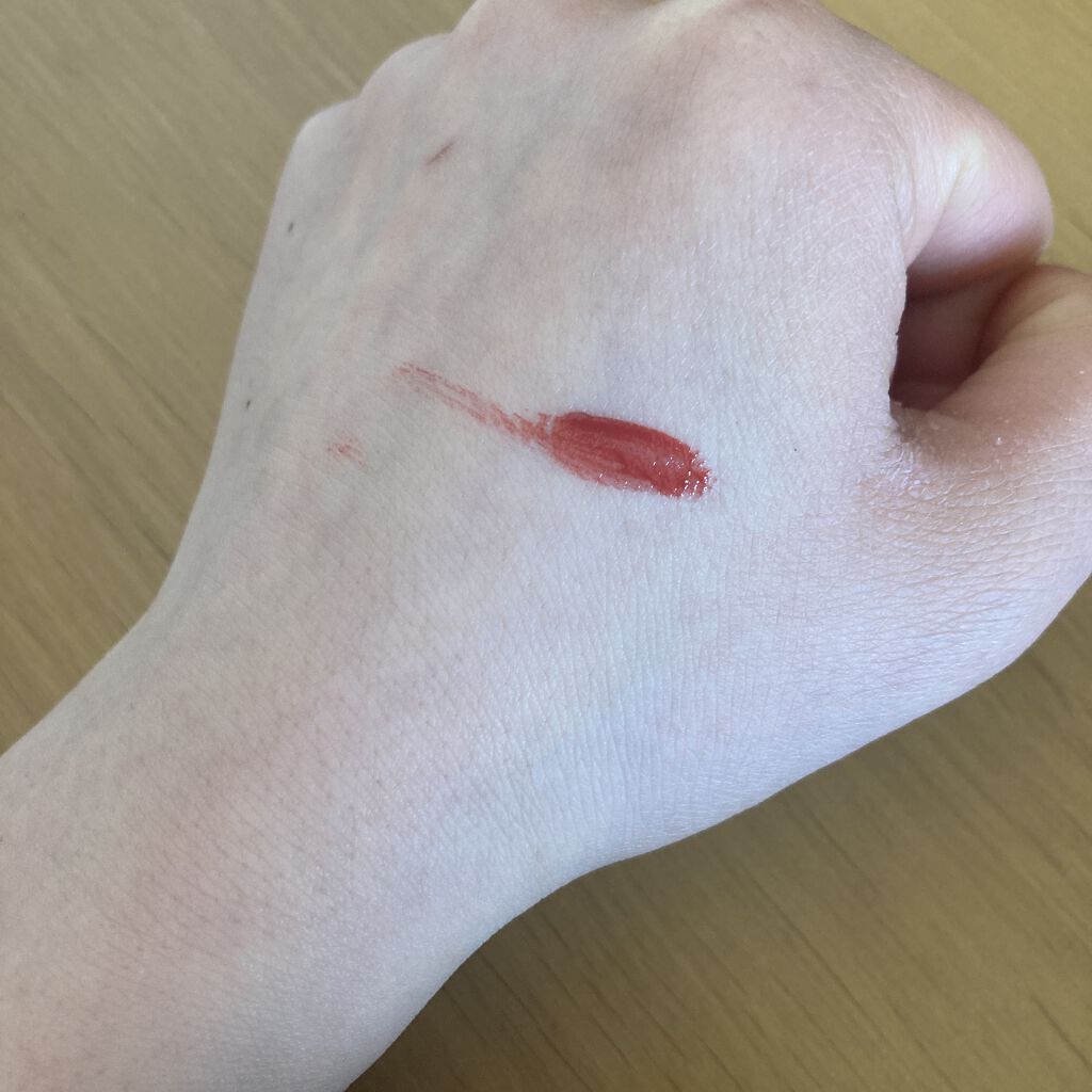 ジューシーラスティングティント/rom&nd/リップティントを使ったクチコミ（3枚目）