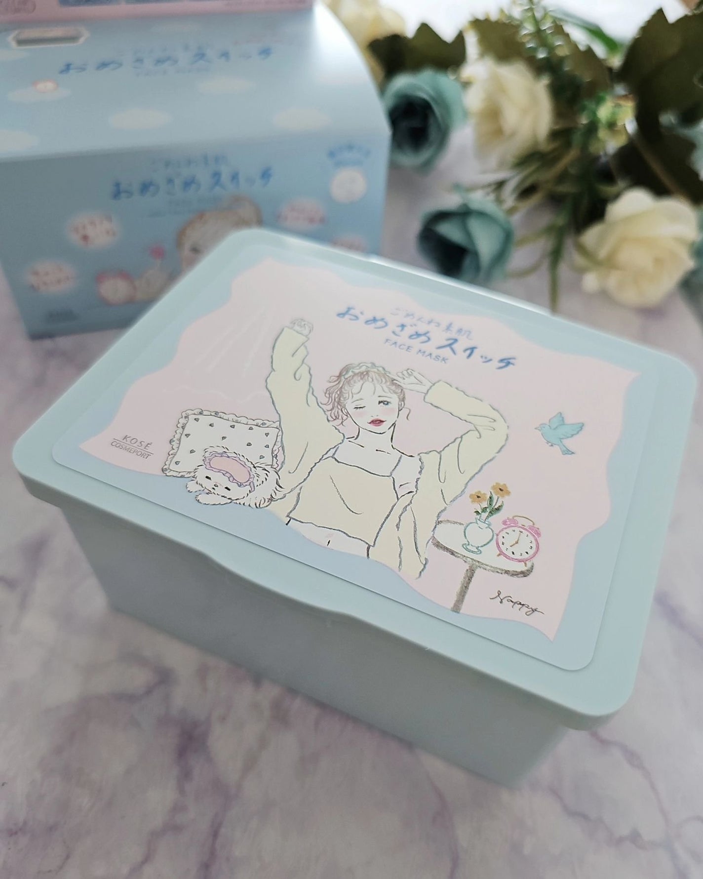 クリアターン ごめんね素肌 おめざめスイッチマスク/クリアターン/シートマスク・パックを使ったクチコミ(2枚目)