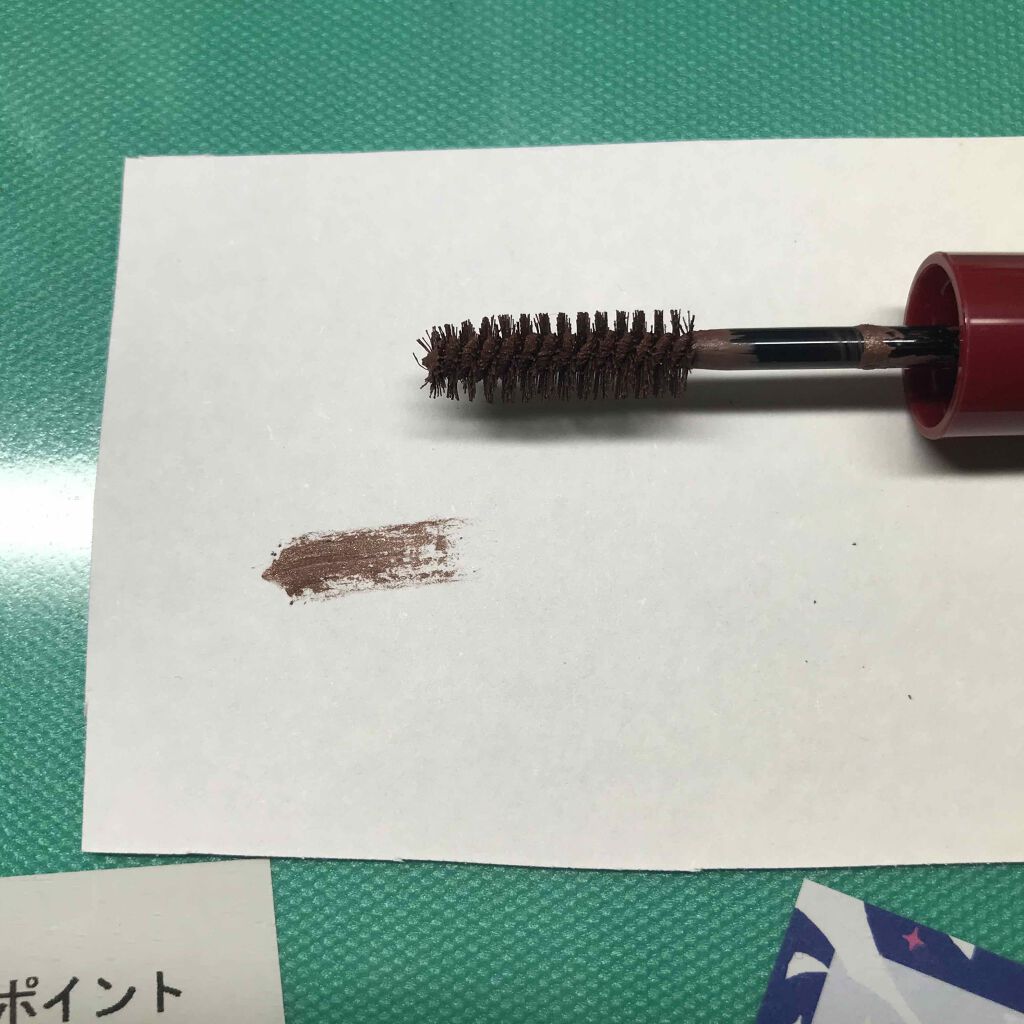 ニュアンスアイブローマスカラ BR671/インテグレート/眉マスカラを使ったクチコミ（1枚目）