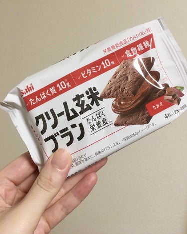 バランスアップ　クリーム玄米ブラン　カカオ/アサヒフードアンドヘルスケア/食品を使ったクチコミ（1枚目）