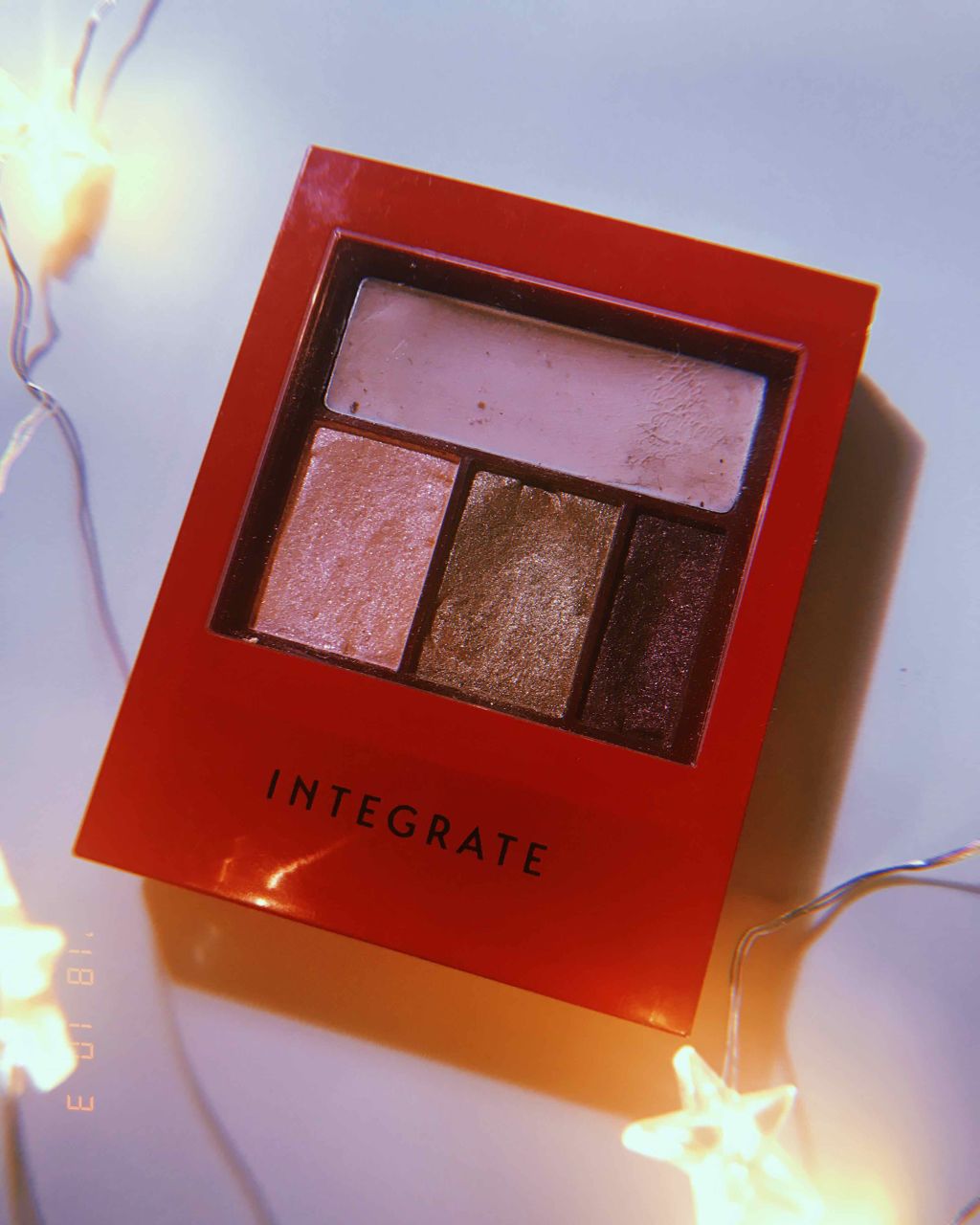 アクセントカラーアイズ CC/インテグレート/アイシャドウパレットを使ったクチコミ（1枚目）