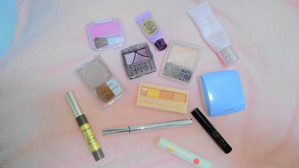 ジューシーピュアアイズ/キャンメイク/アイシャドウパレットを使ったクチコミ（1枚目）