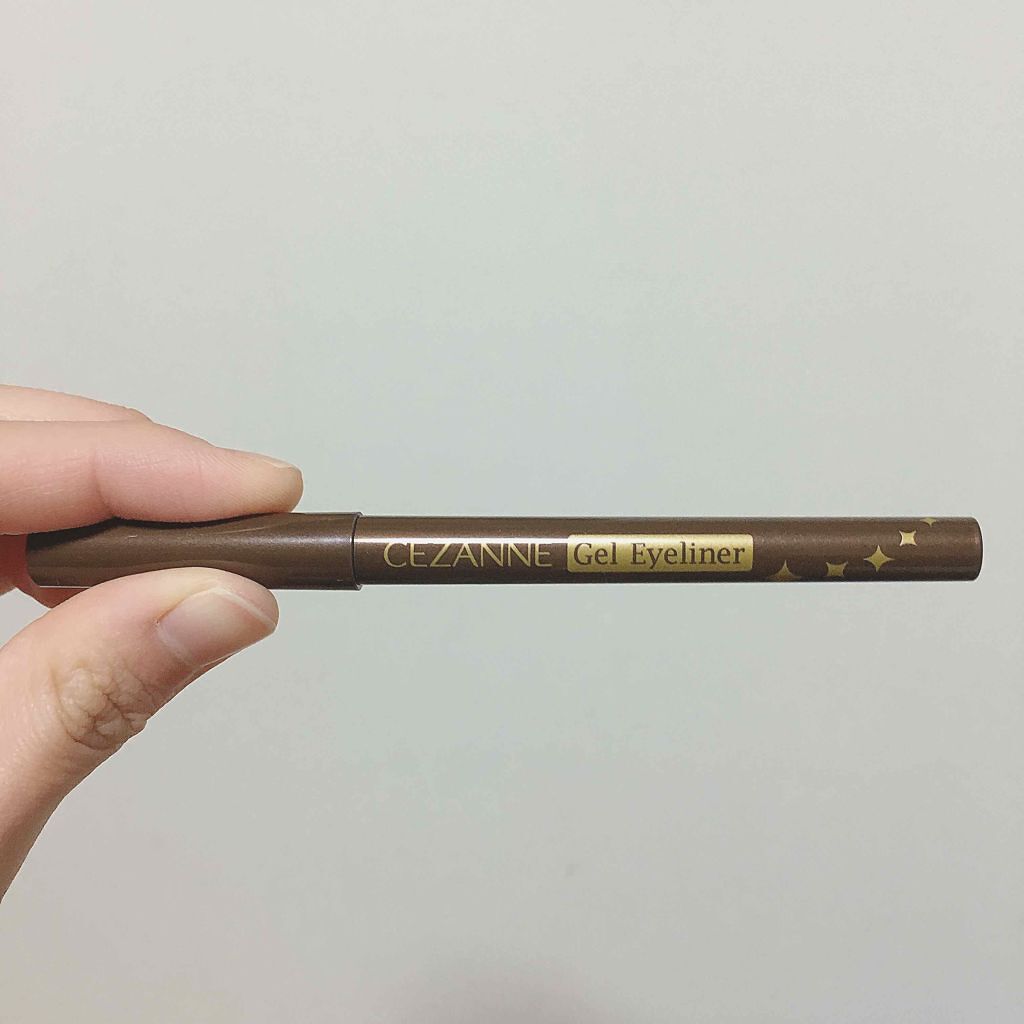 ジェルアイライナー 30 ブラウン/CEZANNE/ジェルアイライナーを使ったクチコミ（1枚目）