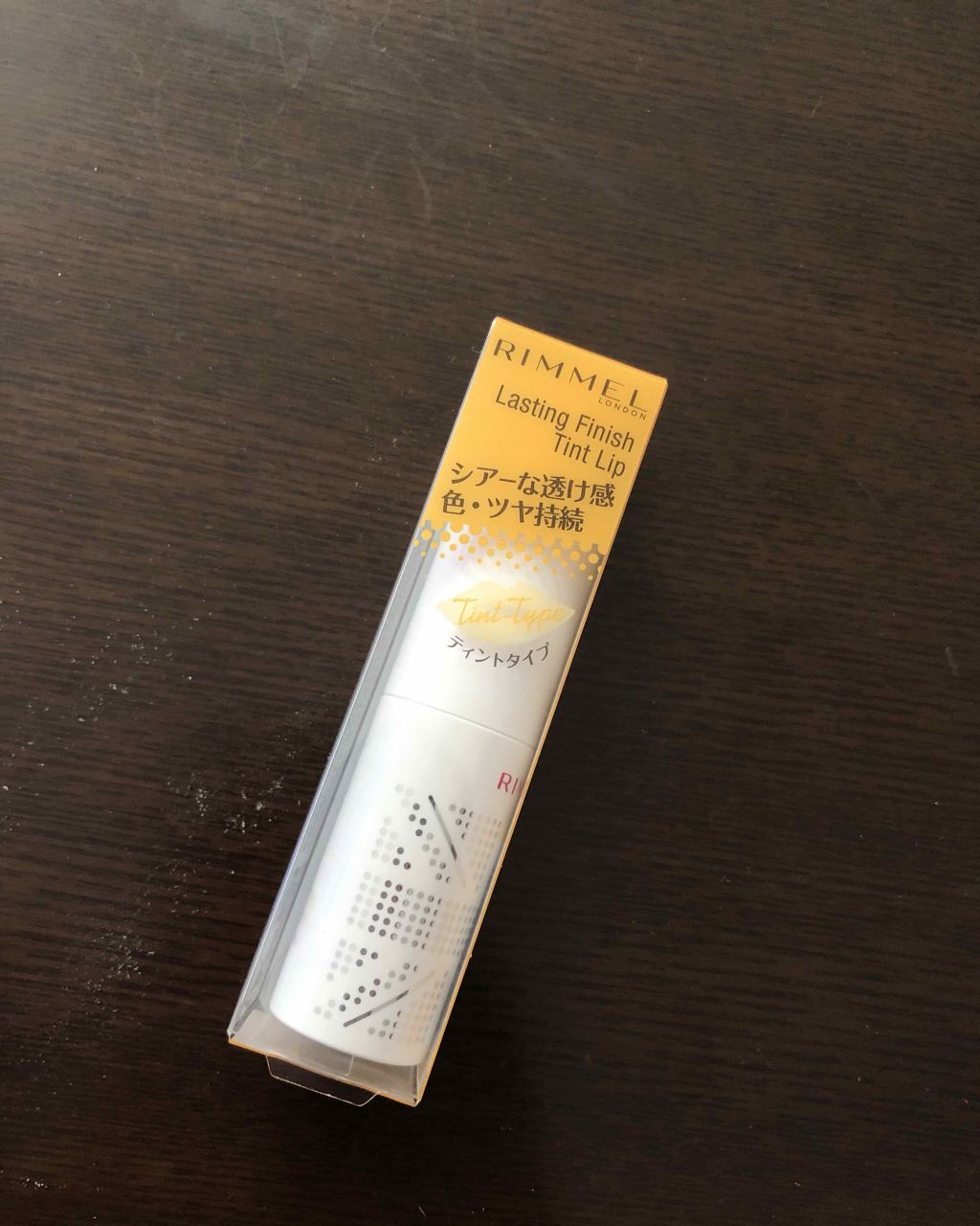 ラスティングフィニッシュ ティントリップ/リンメル ロンドン/リップティントを使ったクチコミ(1枚目)