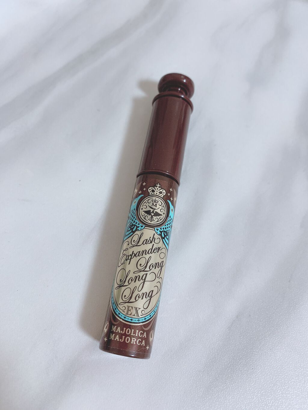 ラッシュエキスパンダー ロングロングロング EX BR606 ラズベリーブラウン 押し花/MAJOLICA MAJORCA/マスカラを使ったクチコミ（1枚目）