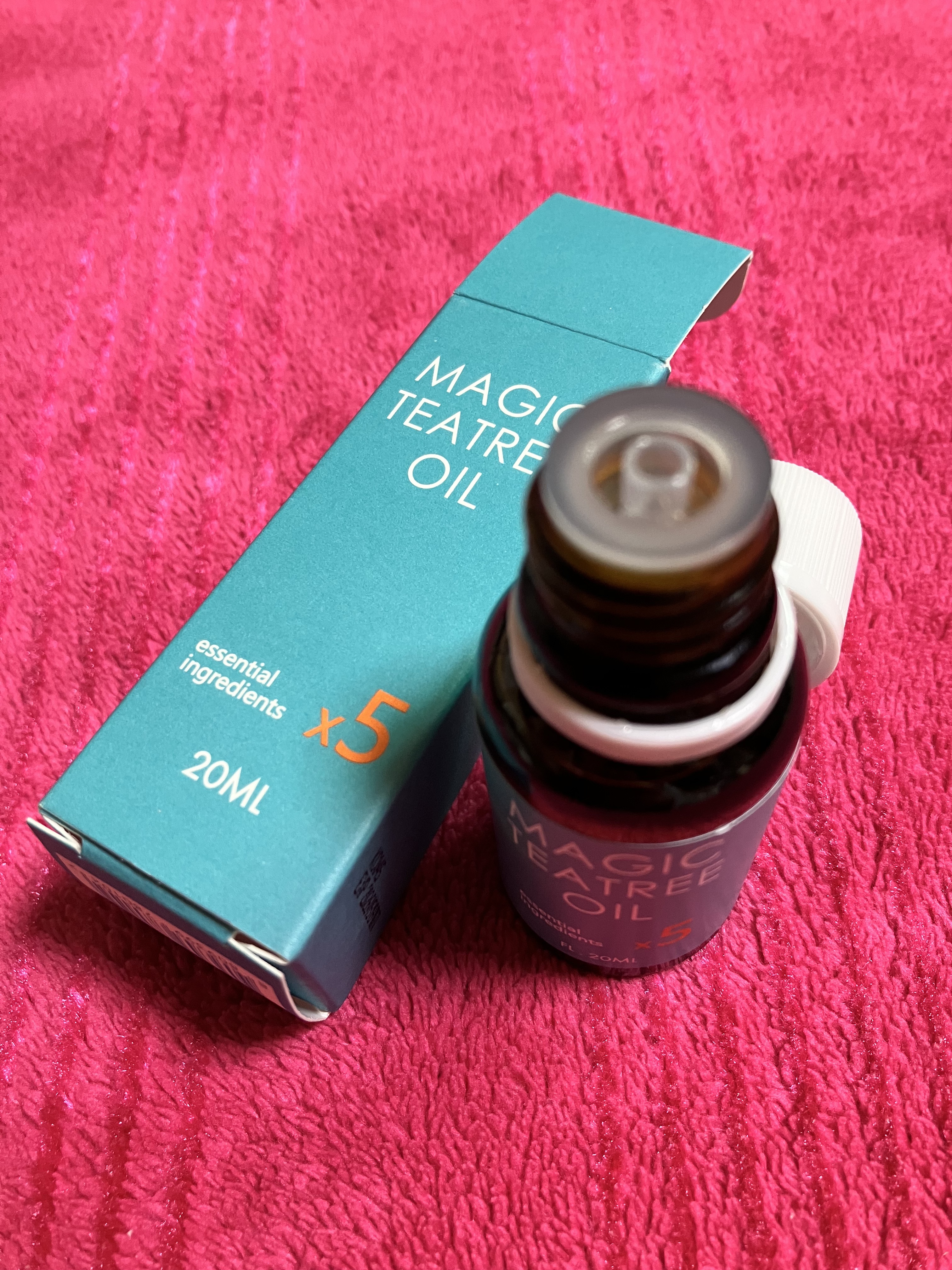 マジックティーツリーオイル/ブラン/フェイスオイルを使ったクチコミ（1枚目）