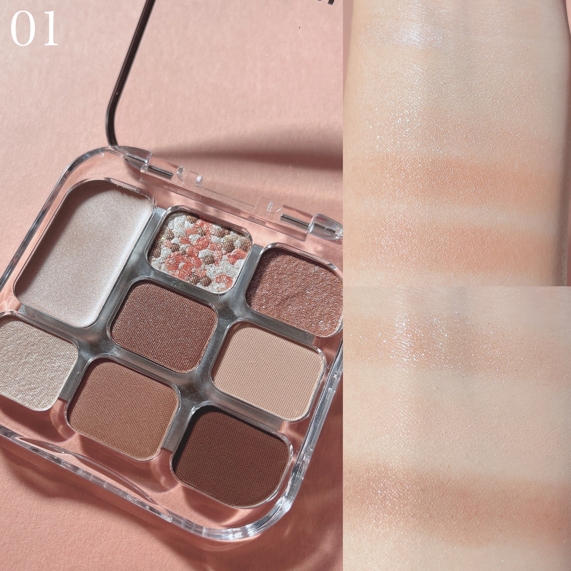 イロミッケ 8色アイシャドウパレット/iromikke/アイシャドウパレットを使ったクチコミ（2枚目）