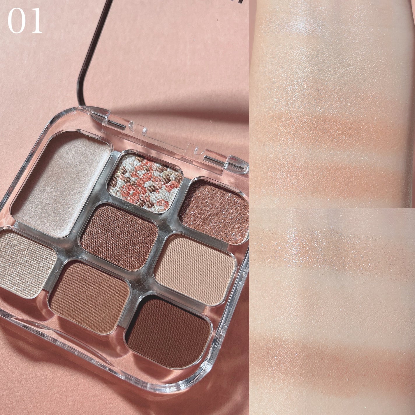 イロミッケ 8色アイシャドウパレット/iromikke/アイシャドウパレットを使ったクチコミ(2枚目)