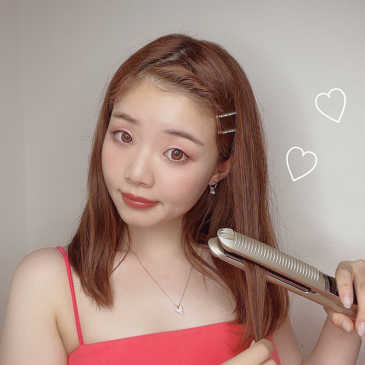 スムースアイロンフォトイオン/YA-MAN TOKYO JAPAN/ストレートアイロンを使ったクチコミ（2枚目）