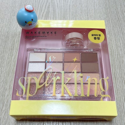 ソフトブラーリングアイパレット/wakemake/アイシャドウパレットを使ったクチコミ(2枚目)