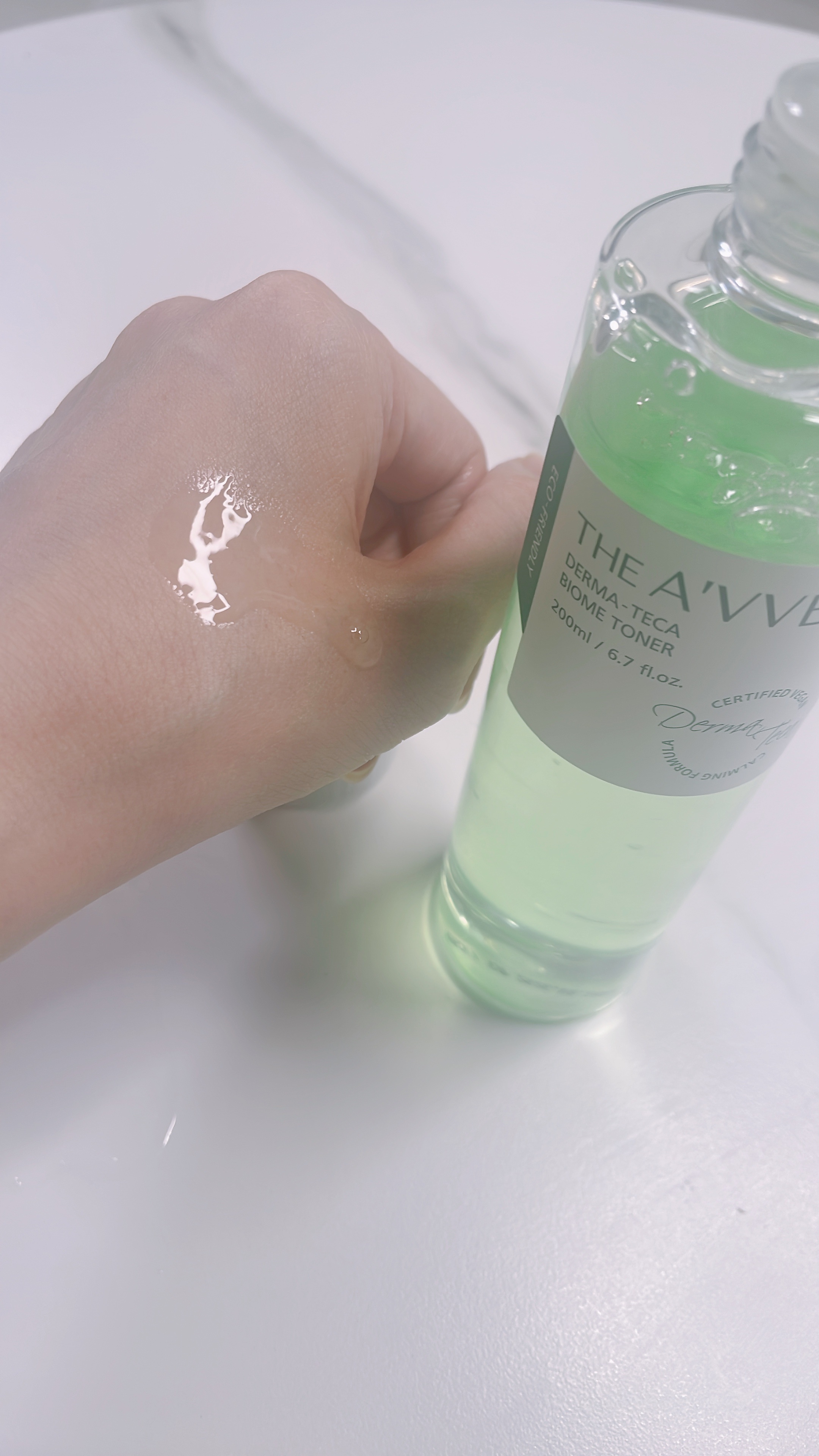ダーマテカバイオームトナー/THE A'VVE/化粧水を使ったクチコミ（2枚目）
