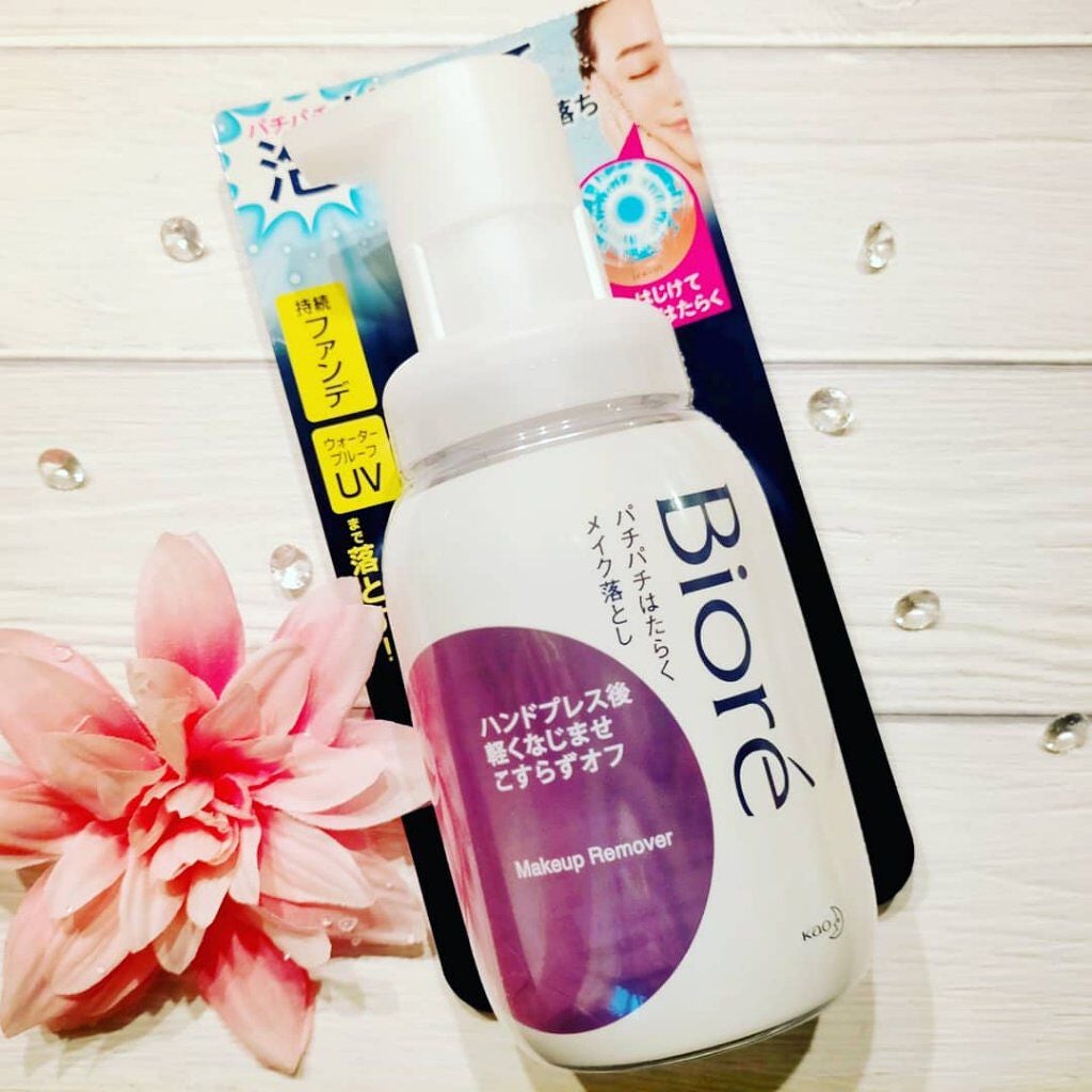 パチパチはたらくメイク落とし/ビオレ/クレンジングウォーターを使ったクチコミ(1枚目)