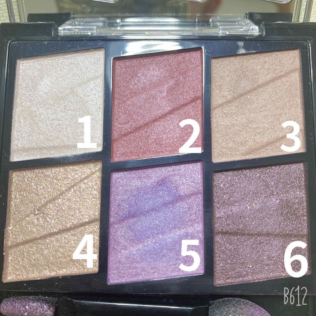 トーンディメンショナルパレット EX-2 パープルブラウン系/KATE/メイクアップキットを使ったクチコミ（2枚目）