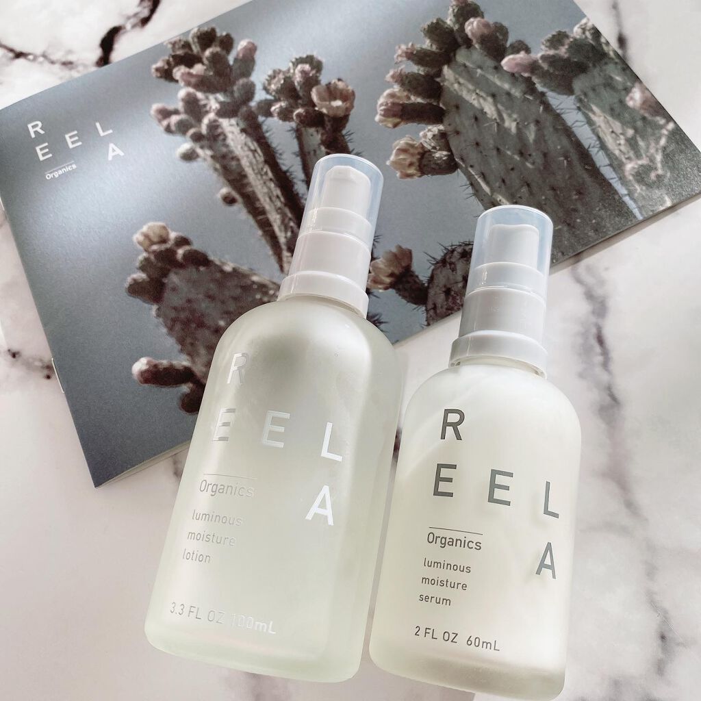ルミナス モイスチャーセラム/REELA Organics/美容液を使ったクチコミ（1枚目）