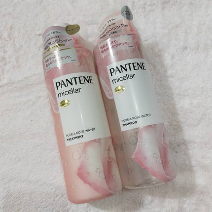 PRO-V ミセラー ピュア&ローズウォーター ノンシリコンシャンプー/トリートメント/パンテーン/市販シャンプーを使ったクチコミ(1枚目)