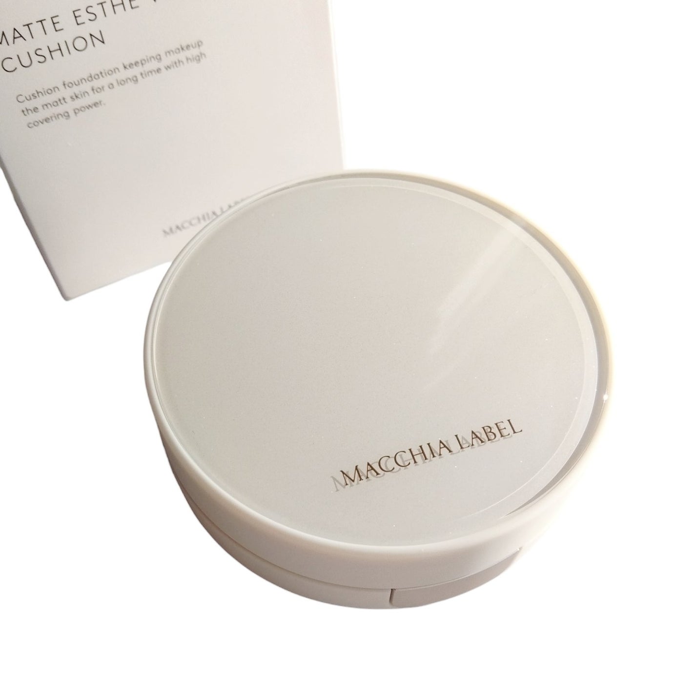 マットエステヴェール クッション/Macchia Label/クッションファンデーションを使ったクチコミ(1枚目)