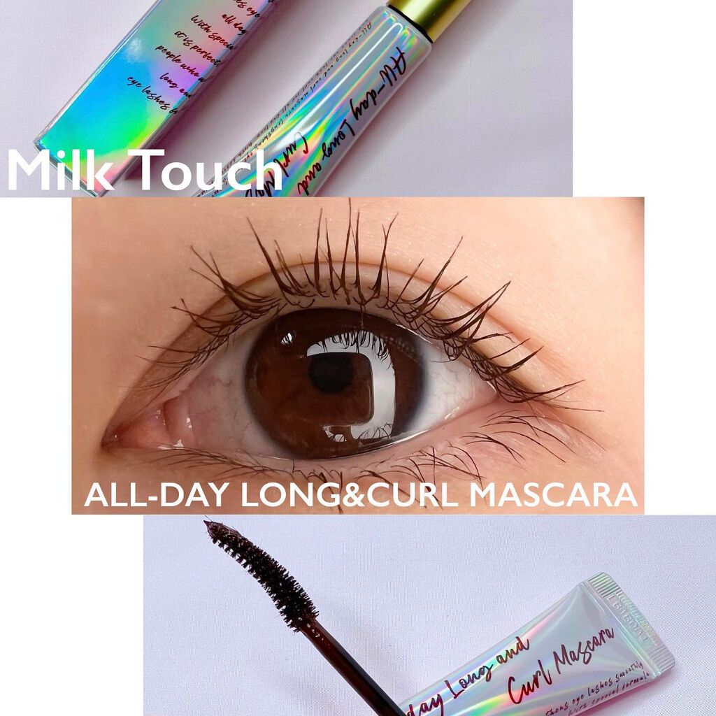 オールデイ ロング アンド カール マスカラ/Milk Touch/マスカラを使ったクチコミ(1枚目)
