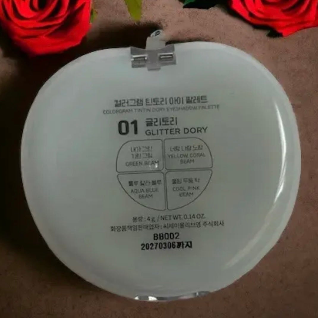 ティントリーアイパレット/Colorgram/アイシャドウパレットを使ったクチコミ(2枚目)