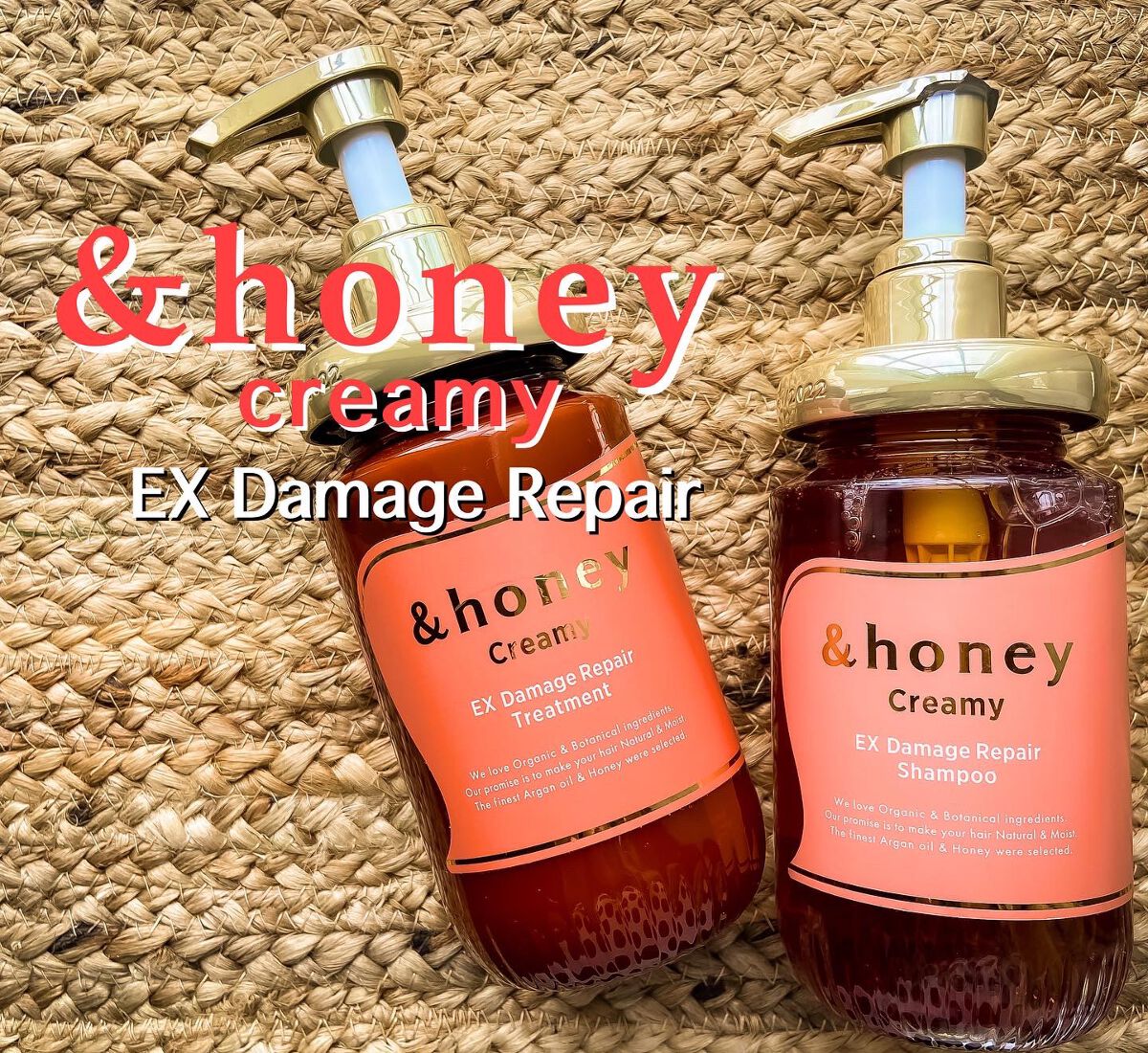 Creamy EXダメージリペアシャンプー1.0/ヘアトリートメント2.0/&honey/市販シャンプーを使ったクチコミ（1枚目）