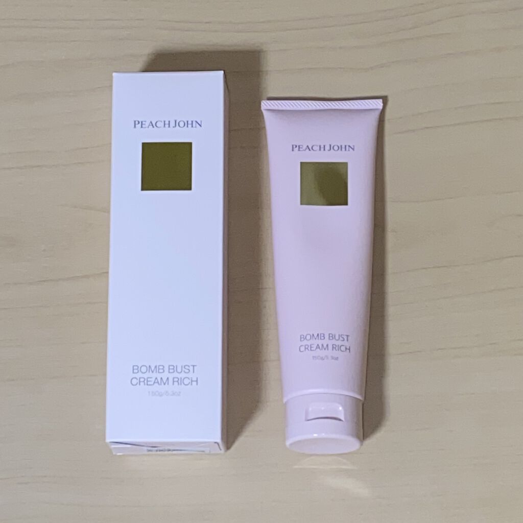 ボムバストクリーム　リッチ/PEACH JOHN/バスト・ヒップケアを使ったクチコミ（2枚目）