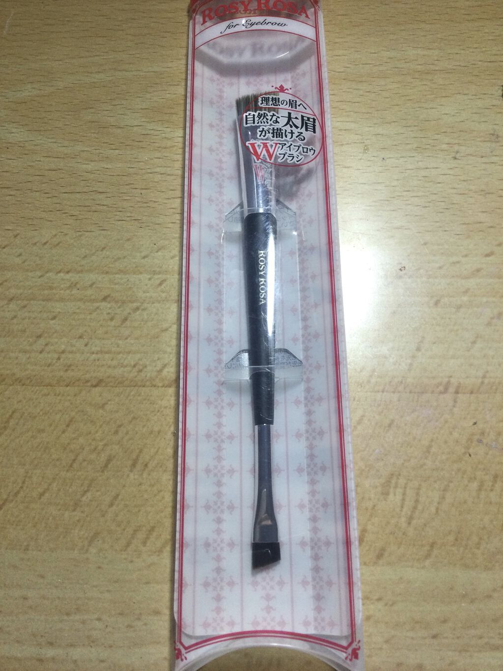 フーミー　アイブロウブラシ 熊野筆/WHOMEE/メイクブラシを使ったクチコミ（3枚目）